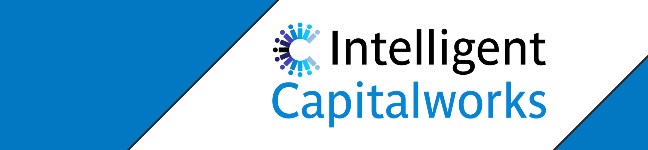Logo for Intelligent Capitalworks featuring a stylized 